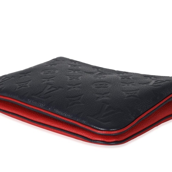 💎✨FULL INCLUSION ✨💎 LOUIS VUITTON Empriente Leather Multicolor double Pouchette! - Picture 6 of 7
